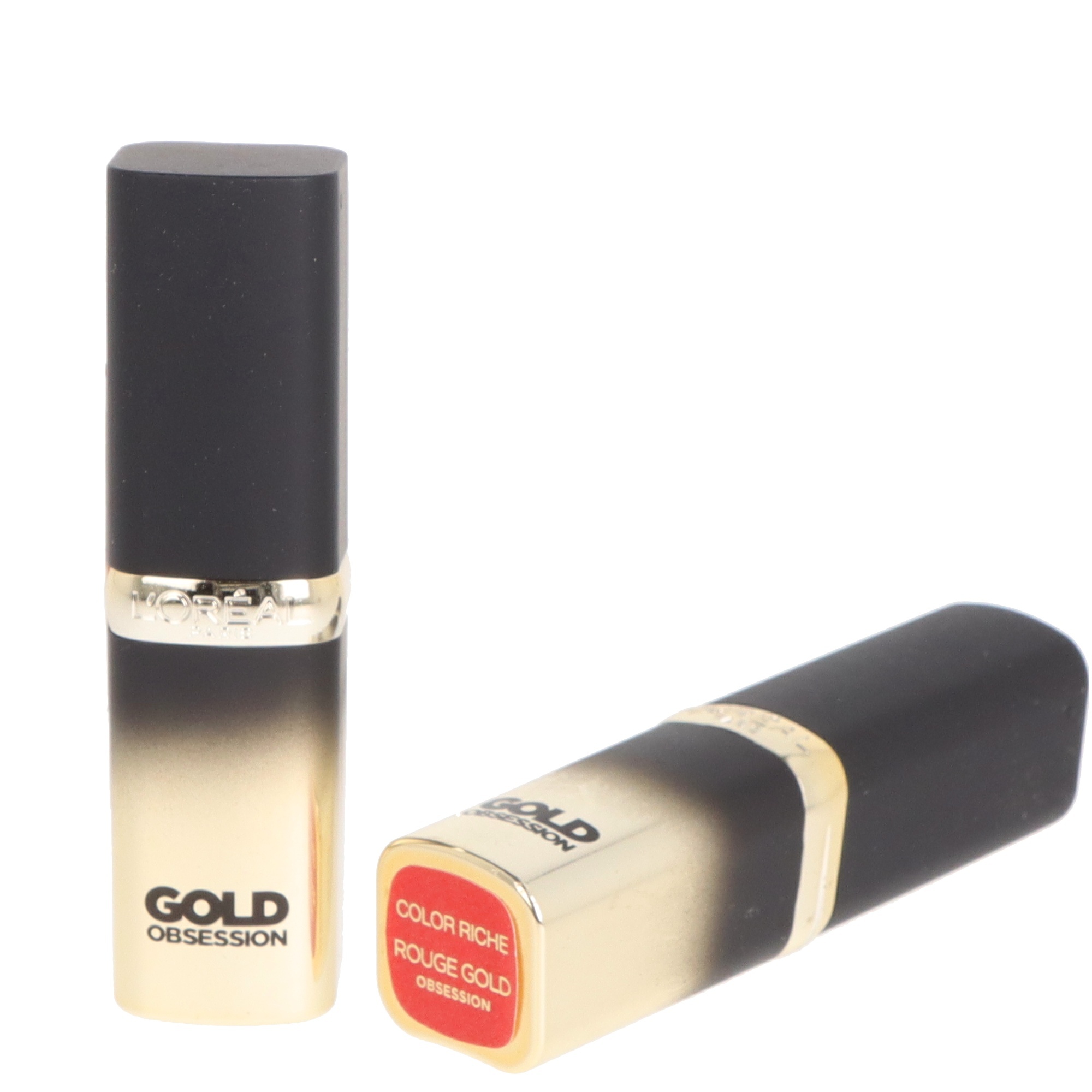 L'Oreal Color Riche Gold Obsession Lipsticks: Shade=Rouge Gold